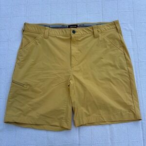 Men's 42 ORVIS Yellow Gold Performance Stretch Cargo Outdoor Shorts